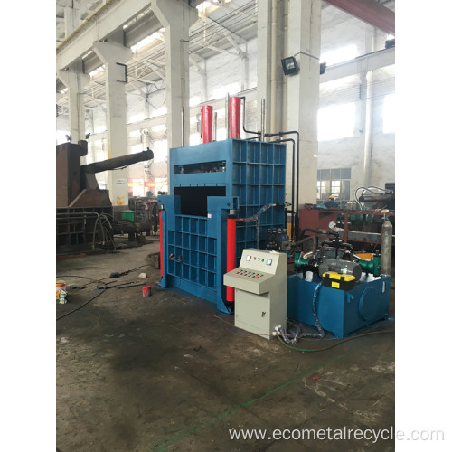 Vertical Aluminum Profile Cardboard Paper Plastic Baler